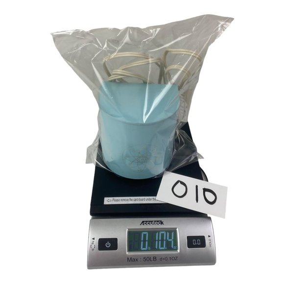 Vintage Sky Blue Gem Sonic Jewelry Cleaning Electric Machine - Picture 7 of 7